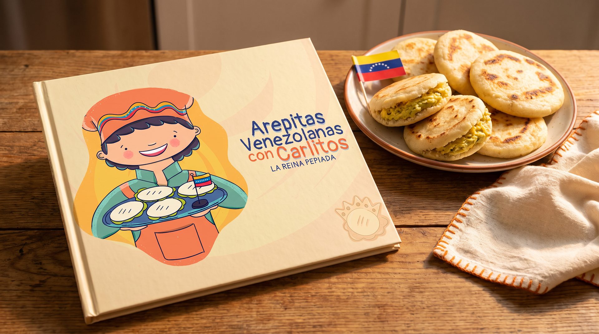 Arepitas Venezolanas con Carlitos