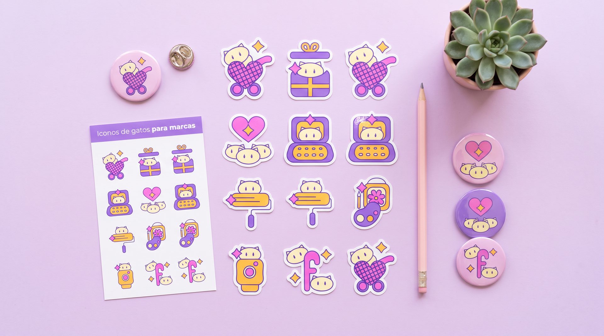 Pack Iconos Gatitos