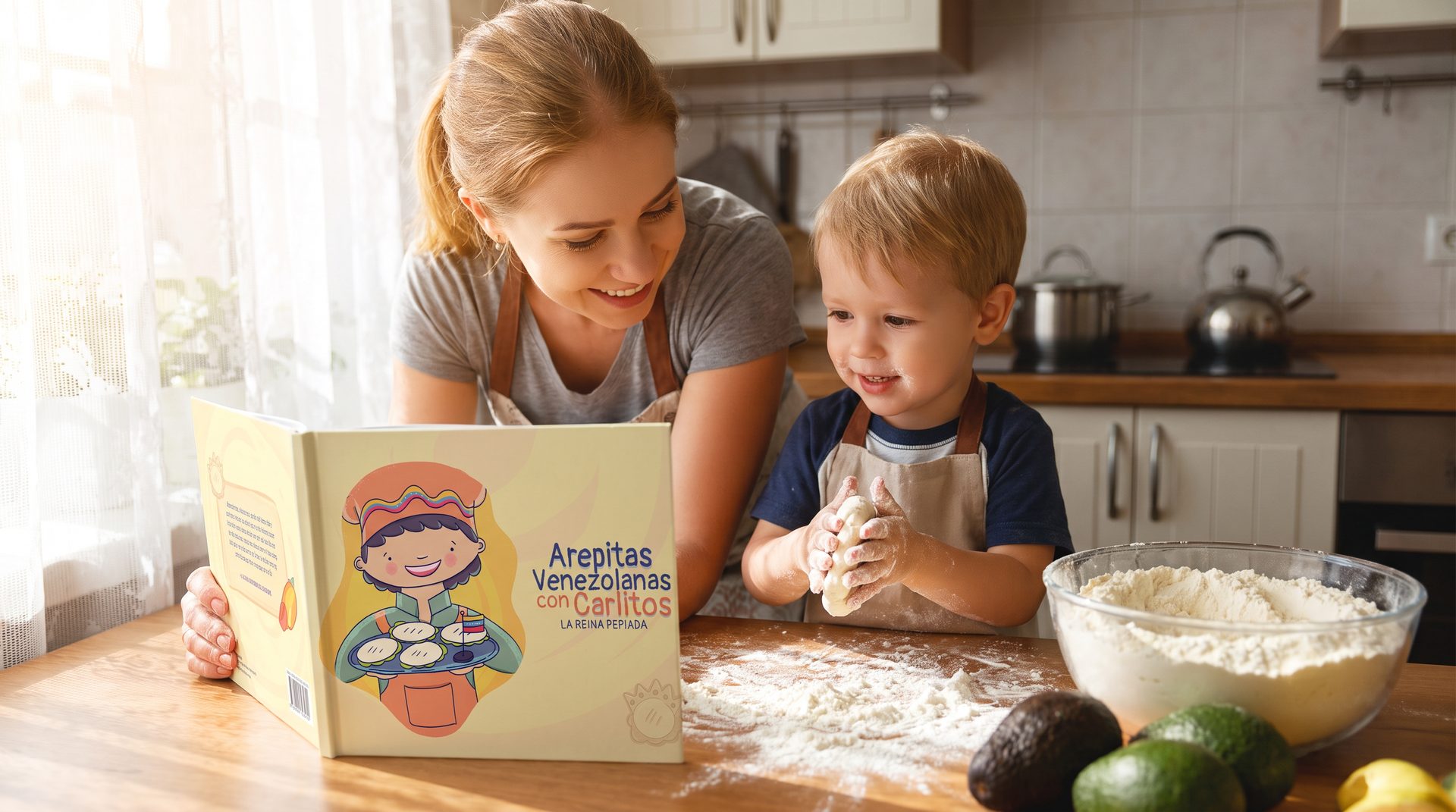 Arepitas Venezolanas con Carlitos